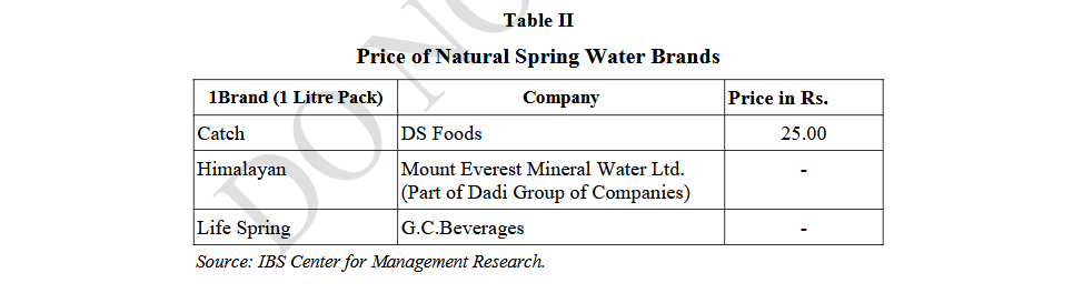 Table II